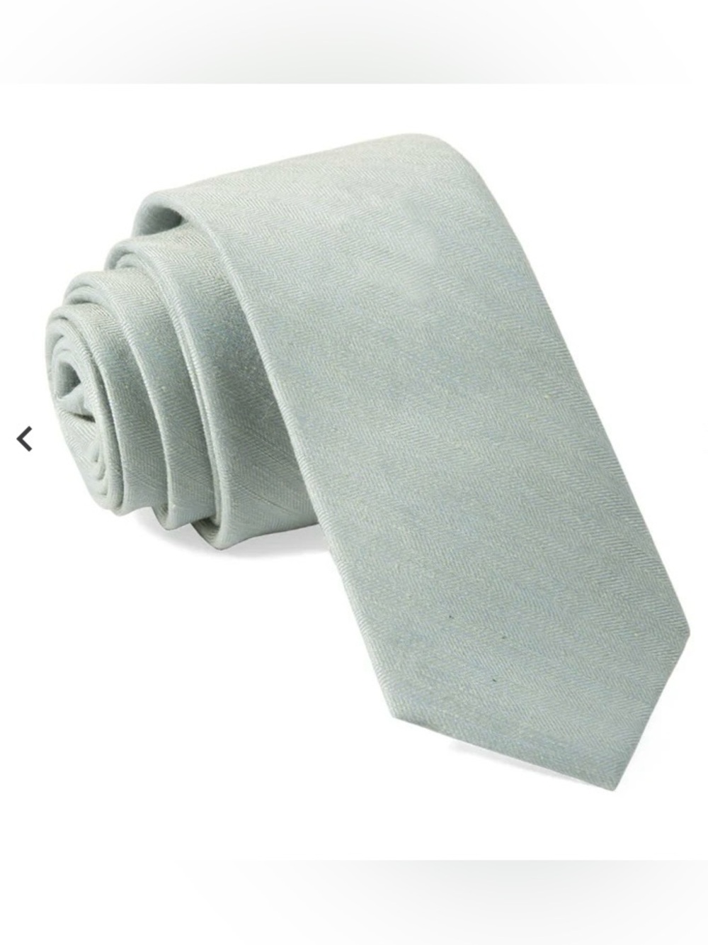 NEW The Tie Bar Bhldn Linen Row Morning Mist Tie Mens Size Skinny 2026-714